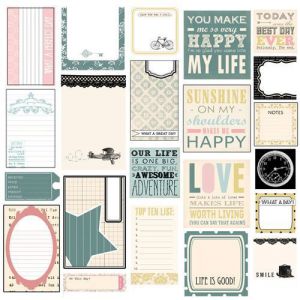 Naklejki Prima Marketing Elegance Die Cut Journaling